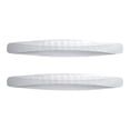 thumbnail image 1 of 2 Pieces Car Bumper Protector Strips Car Front Rear Corner Bumper Guard Lips White, 1 of 7