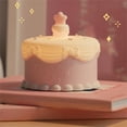 thumbnail image 1 of Cake Night Light Cute Cake Shape Birthday with USB Charging and Soft Light for Multiple Occasions and with 3D Greeting Card as a Perfect Festival Gift, 1 of 7
