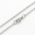 thumbnail image 1 of 20 collares de cadena de cable, estilo minimalista y sencillo, con cierre de langosta., 1 of 2