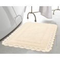 thumbnail image 4 of Laura Ashley  Reversible Cotton Crochet 21 x 34 in. Bath Rug, 4 of 5
