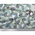 thumbnail image 3 of Soimoi Polyester Crepe Fabric Artistic Flower Printed Fabric 1 Yard 42 Inch Wide, 3 of 3