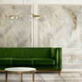 thumbnail image 3 of Dainolite 4 Light Halogen Horizontal Pendant Aged Brass with White Glass, 3 of 3