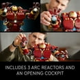 thumbnail image 6 of LEGO Marvel Hulkbuster 76210 Building Set - Avengers Movie Inspired Building Set with Minifigure Display Model for Adults and Age of Ultron Enthusiasts Ages 18+, 6 of 8