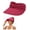 Cherry, variant on Women's High Ponytail Sun Visor Hat, UPF 50+ UV Protection, Foldable Wide Brim for Beach Golf Travel