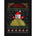 thumbnail image 4 of Tstars Womens Ugly Christmas Sweater Taco Santa Taco Lovers Christmas Gift Funny Humor Holiday Shirts Xmas Party Christmas Gifts for Her Women Sweatshirt Ugly Xmas Sweater, 4 of 6