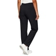 thumbnail image 5 of Hurxie Women's Scrubs Tapered Leg Pants Yoga Waistband Black,2XL, 5 of 6