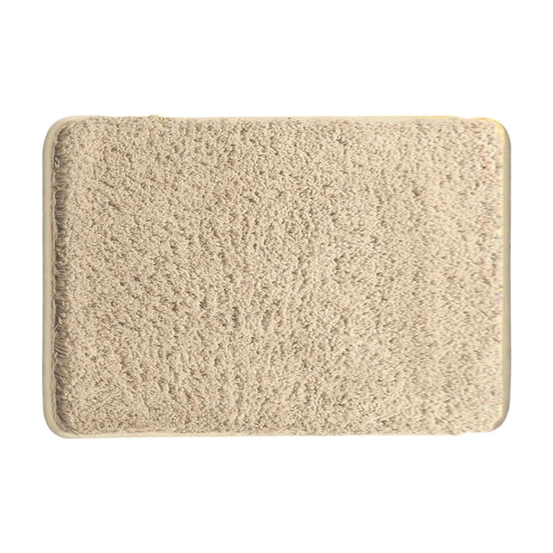 Yhmxh Decoración del baño Alfombrillas de baño gruesas, absorbentes, antideslizantes, para dormitorio, para puerta Organizadores y almacenamiento de baño Accesorios de baño