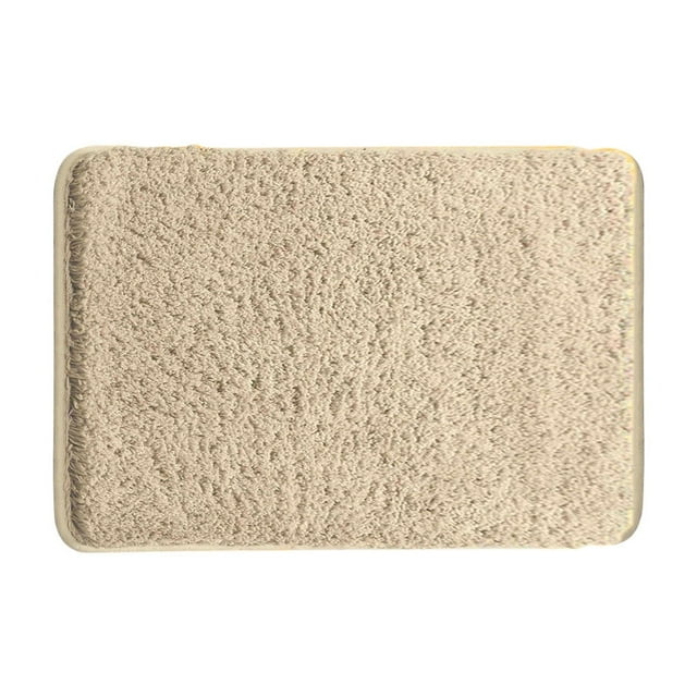Dvruxg Bathroom Rugs, Absorbent Thick Non Slip Microfiber Bath Rugs, Quick Dry Machine Washable Bath Mat for Bathroom Floor, Bathtub and Shower