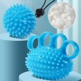 thumbnail image 4 of Hand Grip Ball Ergonomic Soft Comfortable Good Resilience Vacuum Design Hand Strengthener 3D Floating Point Massage Rehabilitation Finger Gym Exercise Muscle Gripper for Elderly, 4 of 10
