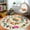 beige, variant on Jakolive 47 Inch Kids' Soccer Soft Round Carpet – Machine Washable Bedroom Bedside Mat, Perfect Gift for Children, Ideal for Soccer Fans to Decorate Nursery, Living Room & Dorm