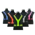 thumbnail image 4 of Elastic LED Reflective Vest High Visibility Light Up Running Vest for Runners Walkers Cyclists, 4 of 8