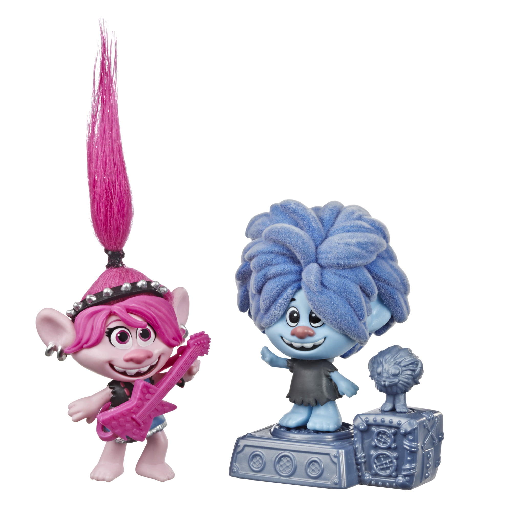 Trolls ~ QUEEN POPPY FIGURE w/ACCESSORIES ~ Small Troll Town Collectibles Series 