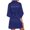 Navy, variant on Yuncity Nightgown For Women Silk Wedding Party Team Bride Robe Letters Kimono Satin Pyjamas Bridesmaid Bathrobe Pajamas Pjs Loungewear Soft One Size