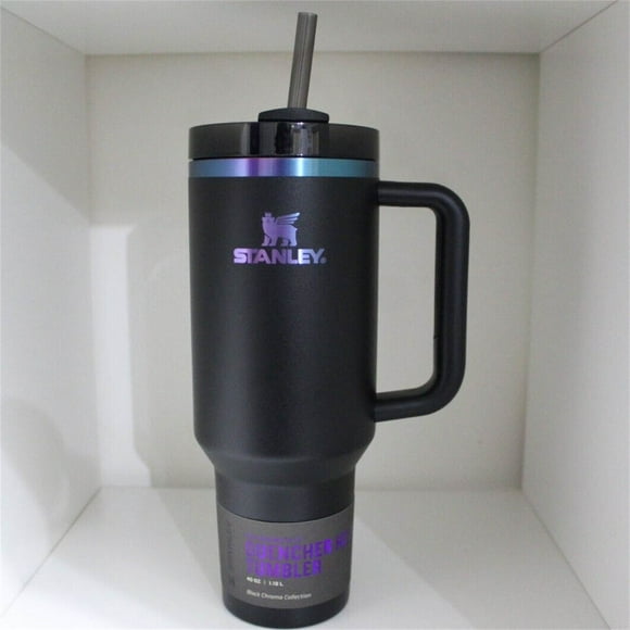 Stanley 40 oz Stainless Steel Cup With Handle Tumbler - Black