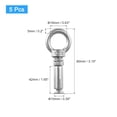 thumbnail image 2 of Ring Lifting Expansion Eyebolt, 5pcs M6x60mm 304 Stainless Steel Expansion Screw with Eye Ring for Concrete Brick Wall, 2 of 5