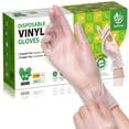 thumbnail image 1 of Guantes desechables de vinilo SWIFTLITE aptos para alimentos sin polvo, 1 of 6