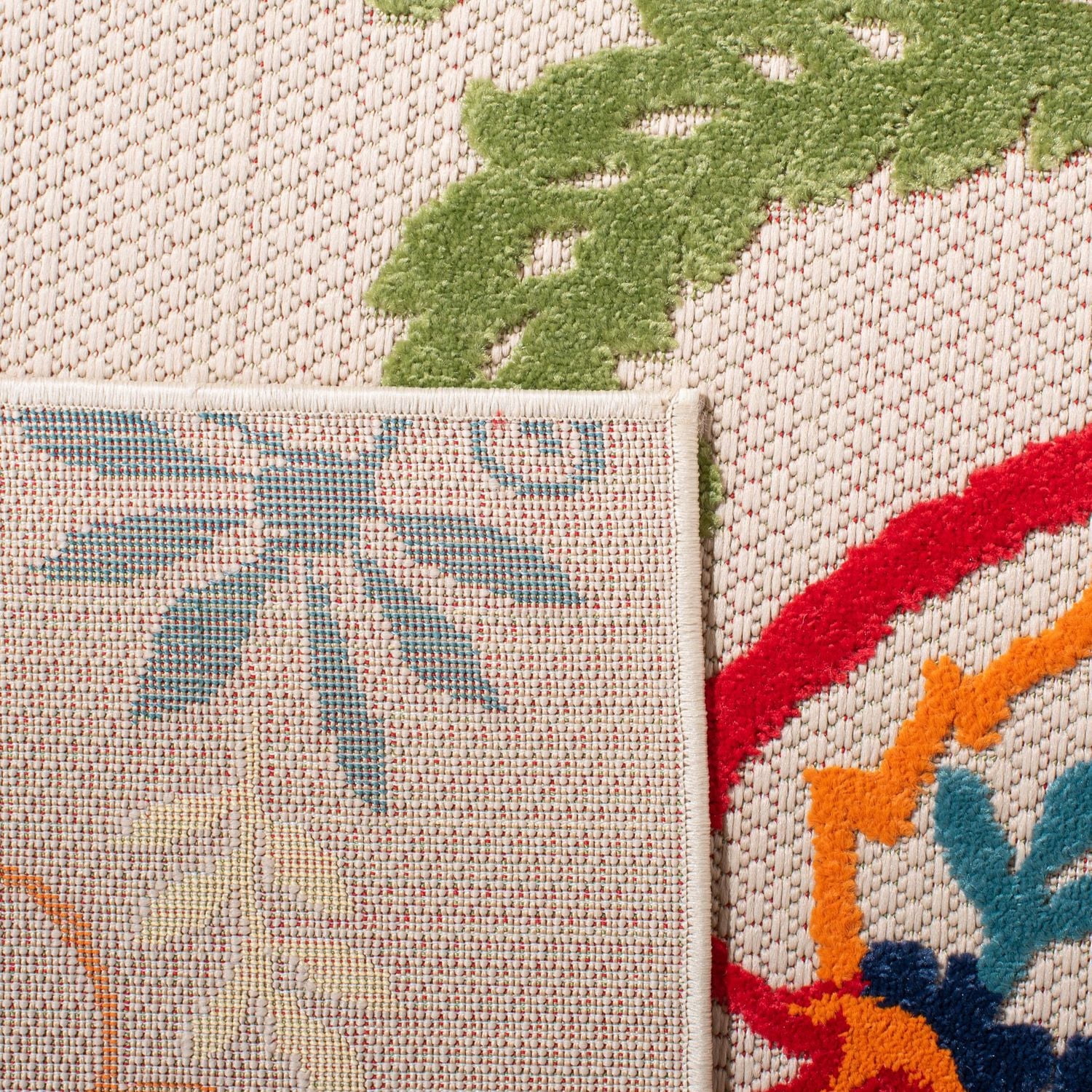 Safavieh Cabana Kuzman Floral Outdoor Area Rug