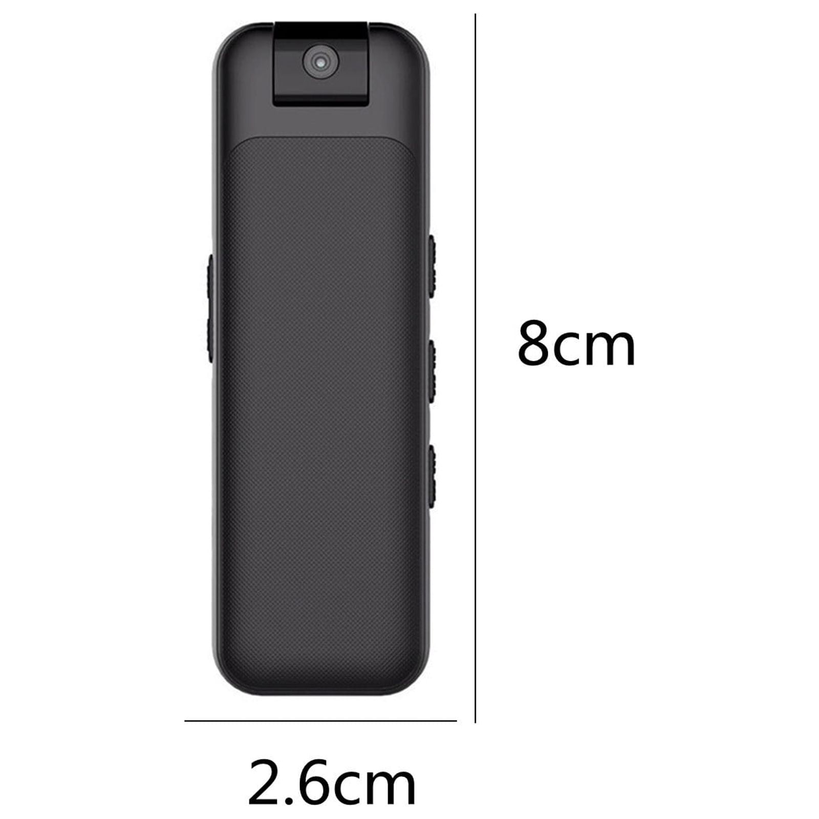 Mini Clip On Digital Voice Recorder, USB Rechargeable Multifunctional Dictaphone, High Definition Image Collection, Ultra Light Compact Recorder For Multi Scene Daily Recording