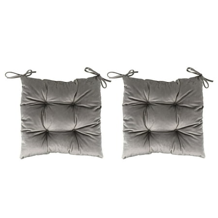 

ITSELFER 2pcs Decorative Chair Mat Strap Chair Cushion Household Seat Cushion