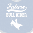 thumbnail image 4 of Inktastic Future Bull Rider Rodeo Riding Boys Baby Bib, 4 of 4