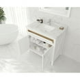 thumbnail image 2 of Laviva Wimbledon 36" Transitional Solid Oak Wood Cabinet in White, 2 of 8