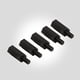 thumbnail image 4 of Espaciador Macho-hembra, 100 Piezas M3 Tuerca De Tornillo De Cabeza Redonda Hexagonal De Nailon Con 6 Mm, 8 Mm, 10 Mm, 12 Mm De Longitud Para Espaciador, 5,6 Mm De Ancho, 4 of 7
