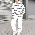 thumbnail image 2 of Piuwrlz 2pcs Hood Jogger Set Children's Girls Fleece Sweatsuits Sets Plush Hoodies and Sweatpants White Size 8-9Years, 2 of 6