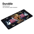 thumbnail image 7 of Shinji Hirako Bleach License Plate, Car Front License Plates With 4 Holes, Metal Car Plate,Aluminum Novelty License Plate, 6 * 12 Inches, 7 of 7