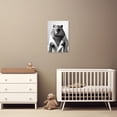 thumbnail image 5 of ZHONGYUTONG Funny Animal Canvas Wall Art Bathroom Pictures Wall Decor Black and White Capybara Painting for Toilet Decor Framed (24.00" x 36.00"), 5 of 5