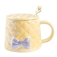 thumbnail image 1 of Billuyoard Juego de tazas Premium, Taza de cerámica con lazo estilo cuchara, hermosa taza de café, cerámica ligera, Taza de cerámica de estilo Teteras Amarillo, 1 of 6