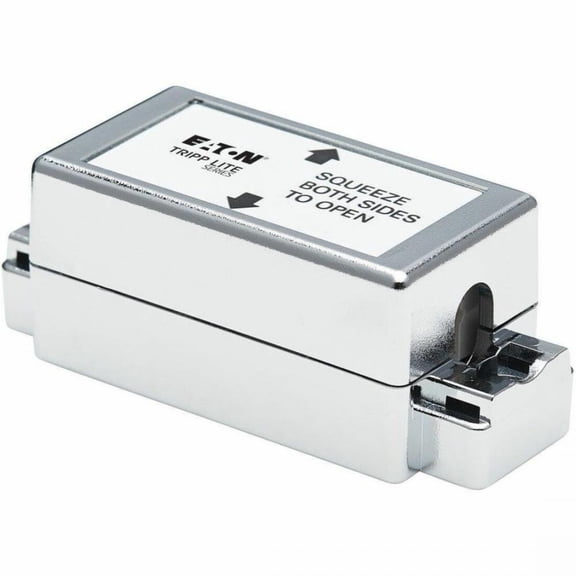 Eaton Tripp Lite Series Cat5e/6 Shielded Surface-Mount Junction Box, 110 IDC, TAA - Silver - ABS Plastic