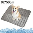 thumbnail image 2 of Almohadilla de hielo de verano para mascotas, almohadilla de seda helada para perros, almohadilla refrescante para gatos, 2 of 5