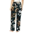 thumbnail image 3 of Goofa Dogs Printed Soft Pajama Pants for Women, Wide Leg Comfy Casual Lounge Yoga Pants-X-Large, 3 of 9