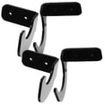 thumbnail image 4 of ELAYARD 2Pairs Decorative Acrylic Bat Holder Black Wall Mounted Display Rack for Baseball and Softball, 4 of 8