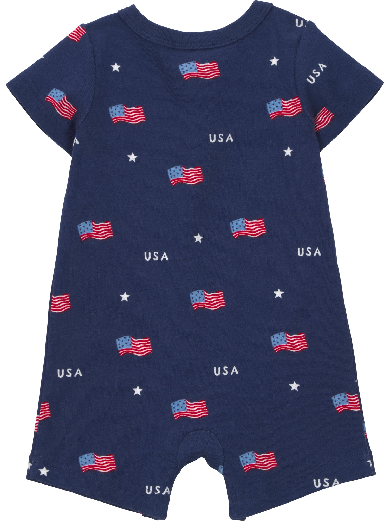 Carter's Child of Mine Patriotic Baby Boy Romper, Sizes Preemie-12 Months
