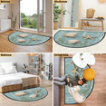 thumbnail image 7 of CURLYOOT Vintage Wood Ocean Coastal Starfish Half Round Door Mat 24'' x 36'', Indoor Outdoor Entrance Rug, Semi Circular Area Rug, Non Slip Washable Absorbent Doormat, Laundry Room Rug, 7 of 7