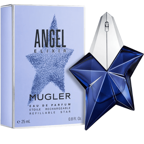 Beskæftiget overvåge Fryse Angel Elixir by Thierry Mugler for Women 0.80 oz Eau de Parfum Rechargeable  Spray - Walmart.com