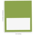 thumbnail image 2 of Inkdotpot Pack Of 24, Solid Tent Tables Place Cards For Table Setting For Wedding Thanksgiving- Christmas Holiday Catering Buffet Food Table Tents- Wedding Name Escort Cards (Yellow), 2 of 5