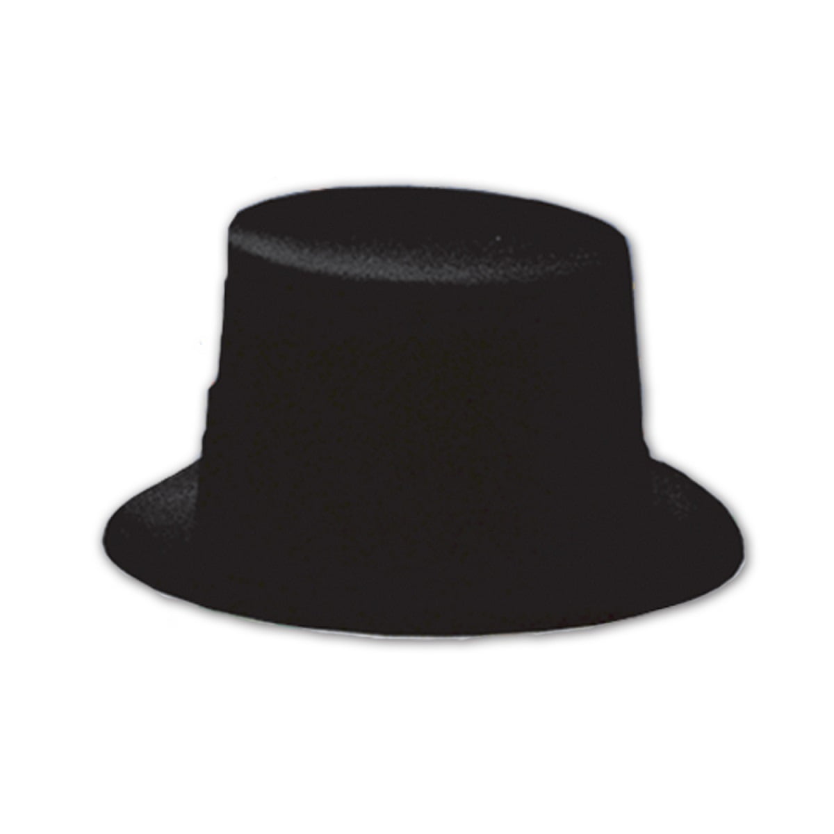 Black Velour Top Hat, 4PK - Walmart.com