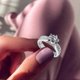 thumbnail image 2 of Teen Girls Shiny Cubic Zirconia Ring Jewelry Rings for Teen Girls White 5, 2 of 5