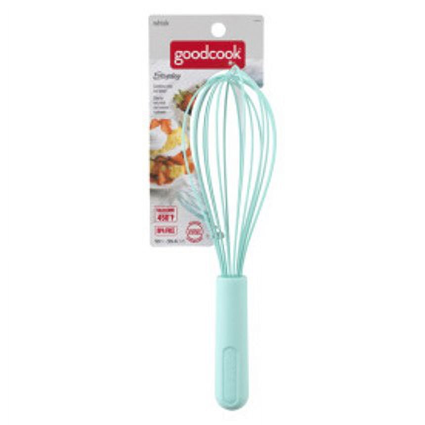 (2 pack) GoodCook Everyday 10-Inch Silicone Whisk with Heat Resistance