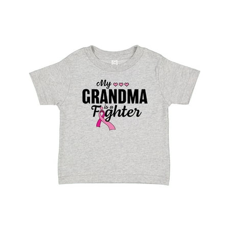 

Inktastic Breast Cancer Awareness My Grandma is a Fighter Gift Baby Boy or Baby Girl T-Shirt