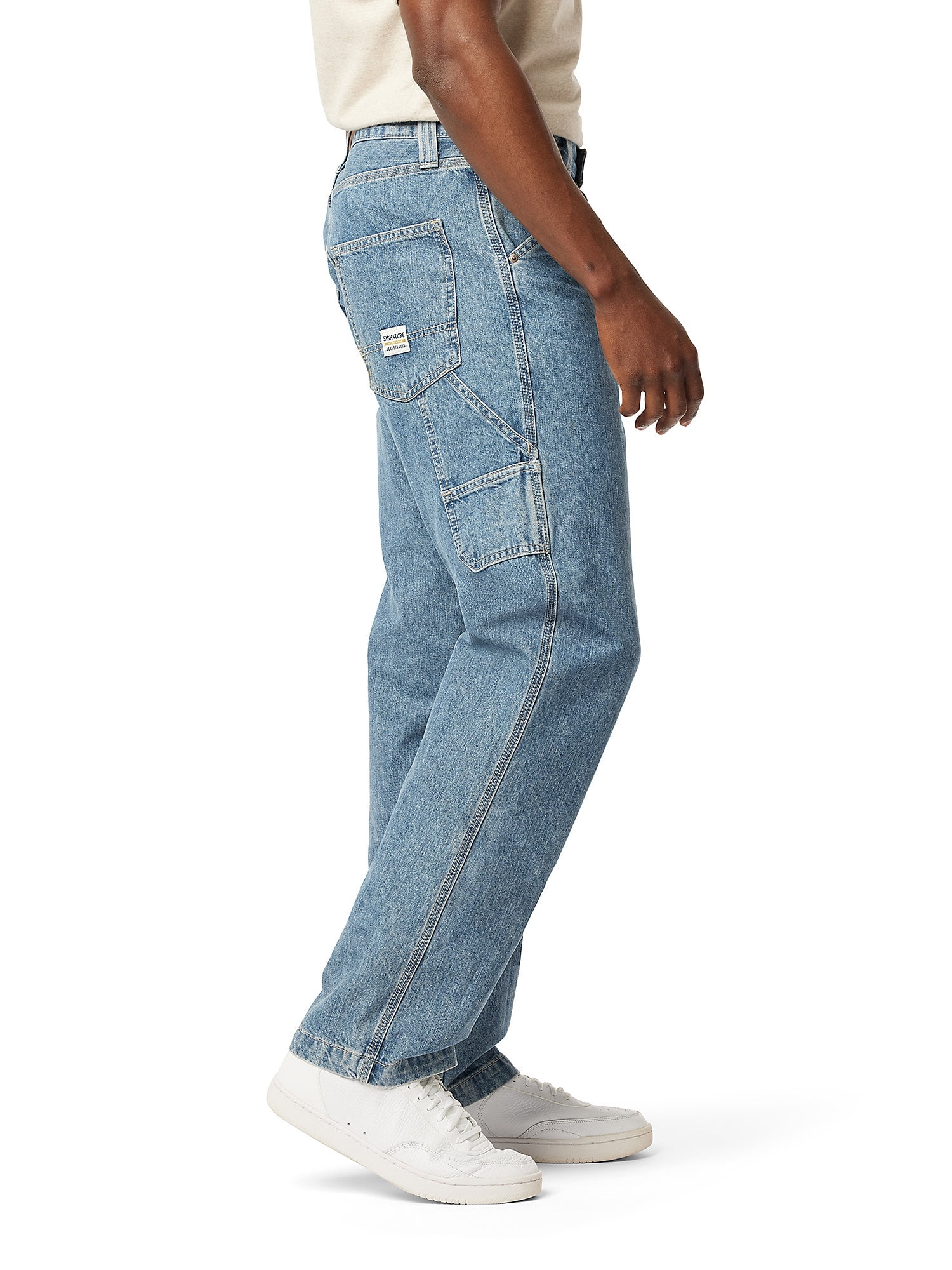 Levi Strauss Signature Men s and Big and Tall Carpenter Jean Walmart