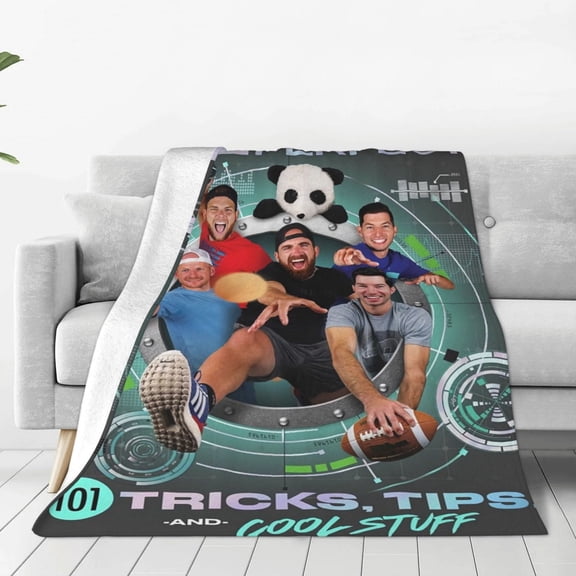 Perfect Dude Blanket Anime Soft Micro Fleece Blanket All Season Lightweight Flannel Throw Blanket for Bed Chair Car Sofa Couch for Nap 40"X30"