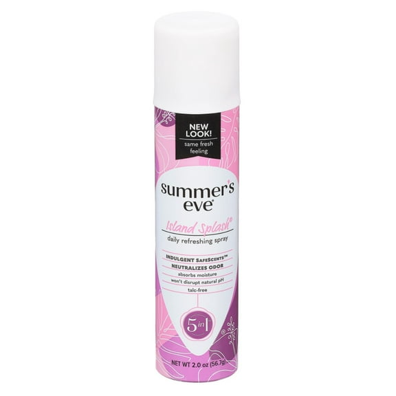 Summers Eve Freshening Spray 2oz Island Splash (Pack of 3)