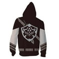 thumbnail image 4 of Game Zelda 3D Digital Printing Hooded Sweatshirt Loose Men's Sweatshirt, 4 of 9