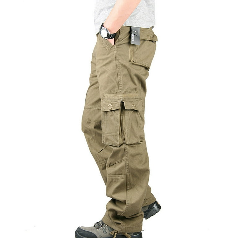 Cargo pants shop tie bottom