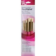 RealValue Bristles Stencil Brush (Set of 4)