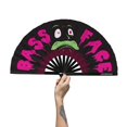 thumbnail image 2 of Ventilador portátil Rave Wearhouse Rave Fan Rave Fan, plegable, de bambú, 2 of 6