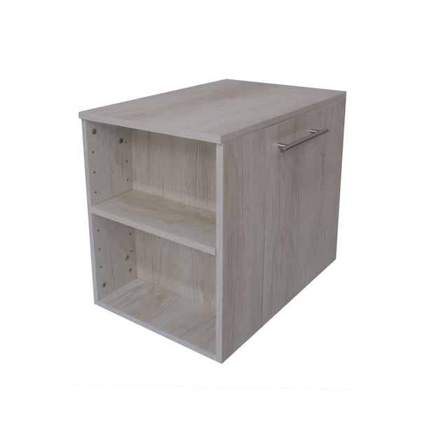 Gabinete para Baño DECOMOBIL Sin Lavamanos y Monomando Izquierdo Encino Polar GABINETE 07